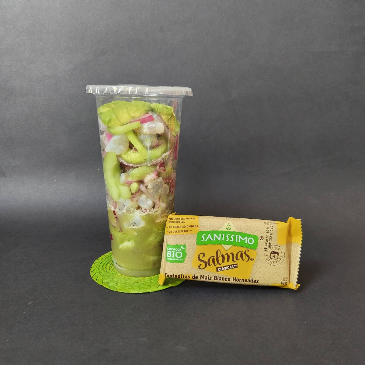 Aguachile Verde con Tostadas