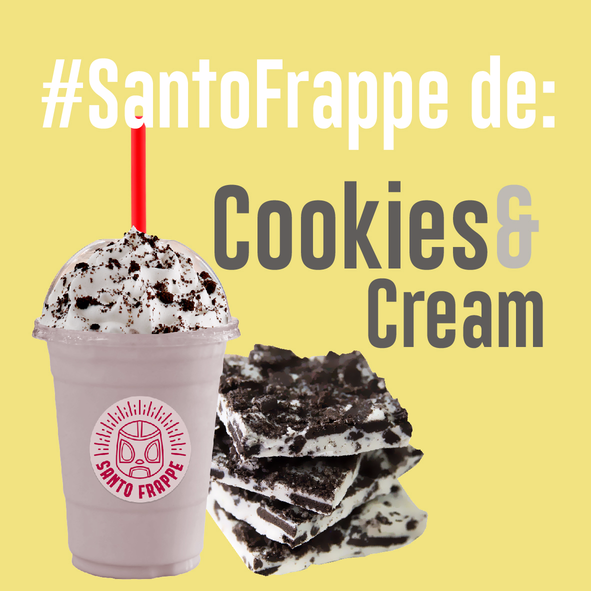 Frappé cookies & cream