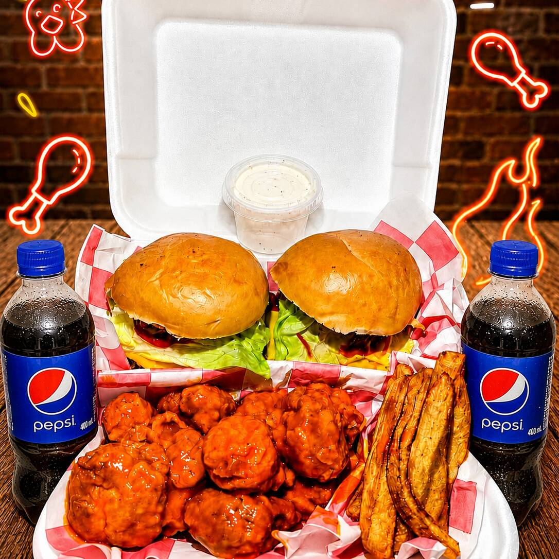 COMBO SUPREMO + 2 Pepsi 400ml