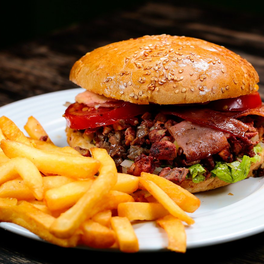 Hamburguesa de Pastor