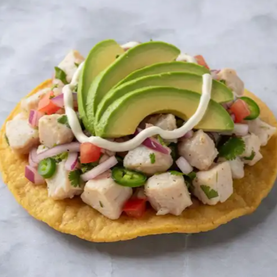 Tostada Pescado