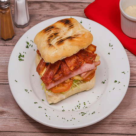 Sándwich Americano Bacon
