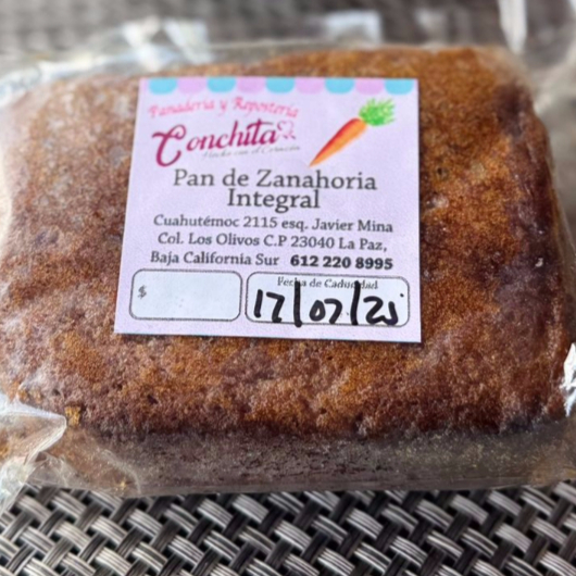 PAN DE ZANAHORIA