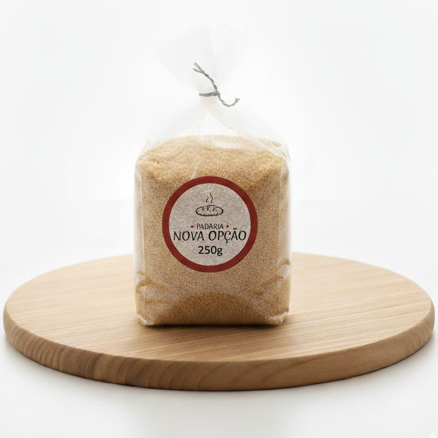 Farinha de Rosca da Casa com 250g.