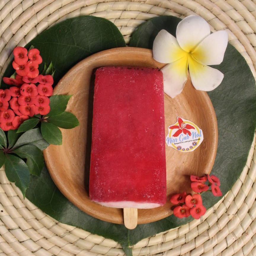 PALETA DE LECHE QUEMADA CON TUNA