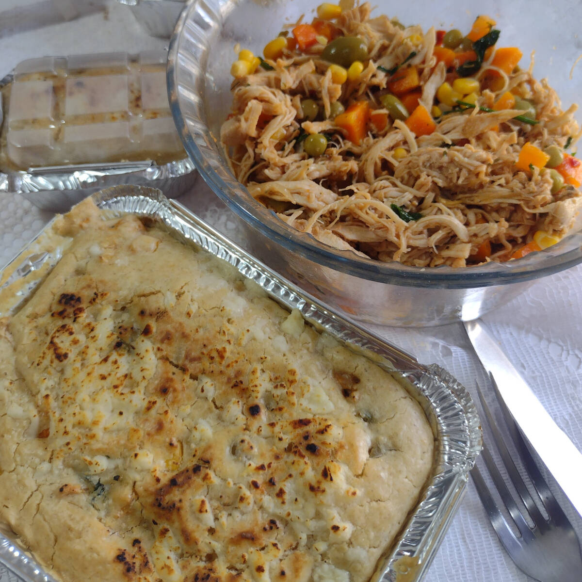Versão maior para quem busca mais saciedade sem abrir mão do equilíbrio. Ideal para uma refeição leve, prática e cheia de sabor. Perfeito para dividir...se você quiser! :-)