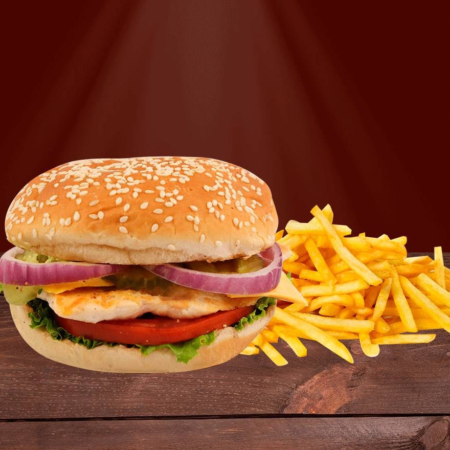 Hamburguesa de Pollo