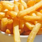 500gr de batata fritas com mostarda catchup e maionese.