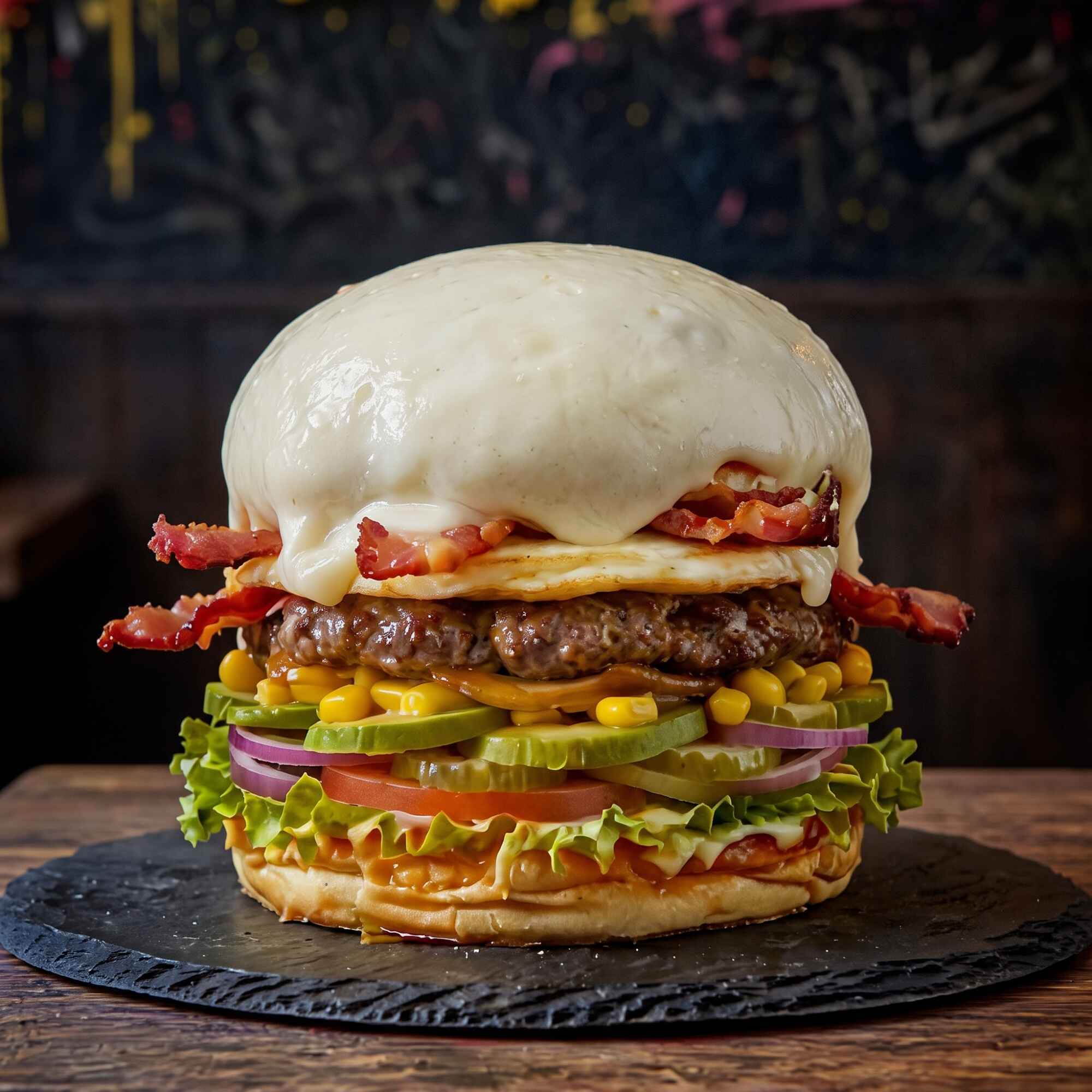 Hamburguesa La Trompeta de Oro