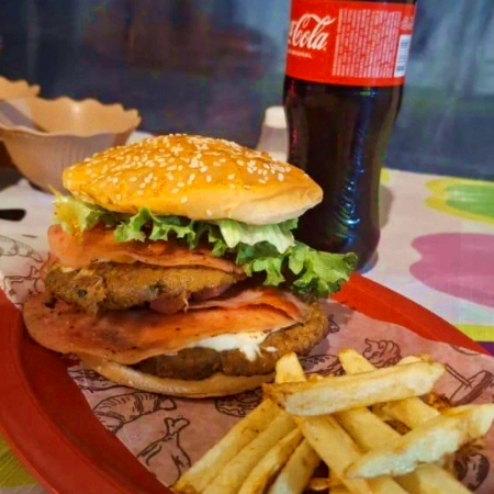 Hamburguesa Doble