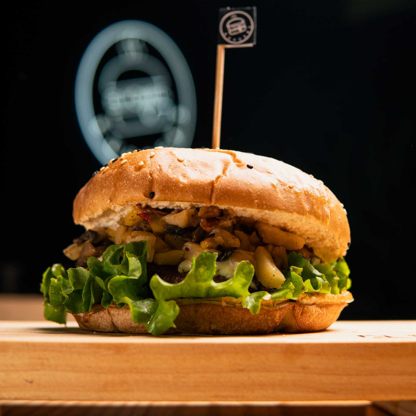 Hamburguesa Pollo a la Plancha