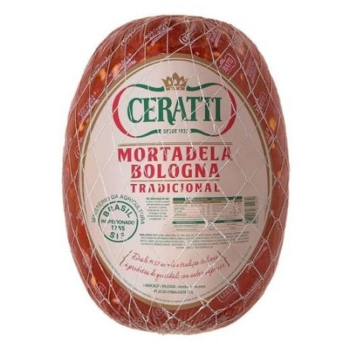 Mortdadela Ceratti fatiada na hora, fresquinha. 100g