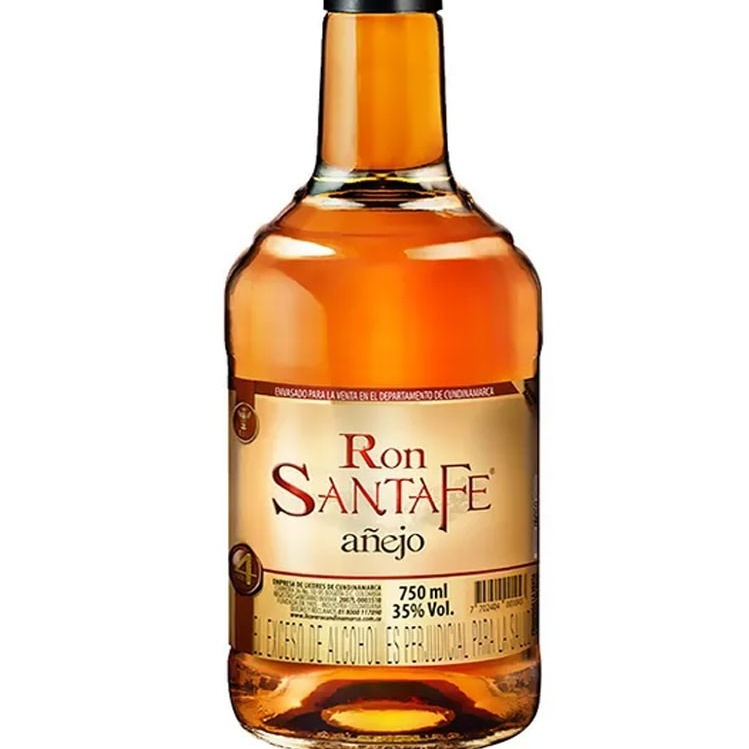Ron santa fe añejo Botella 750 ml