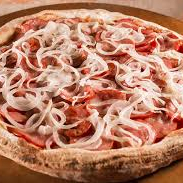 Queijo Mussarela, Calabresa, Cebola e Orégano