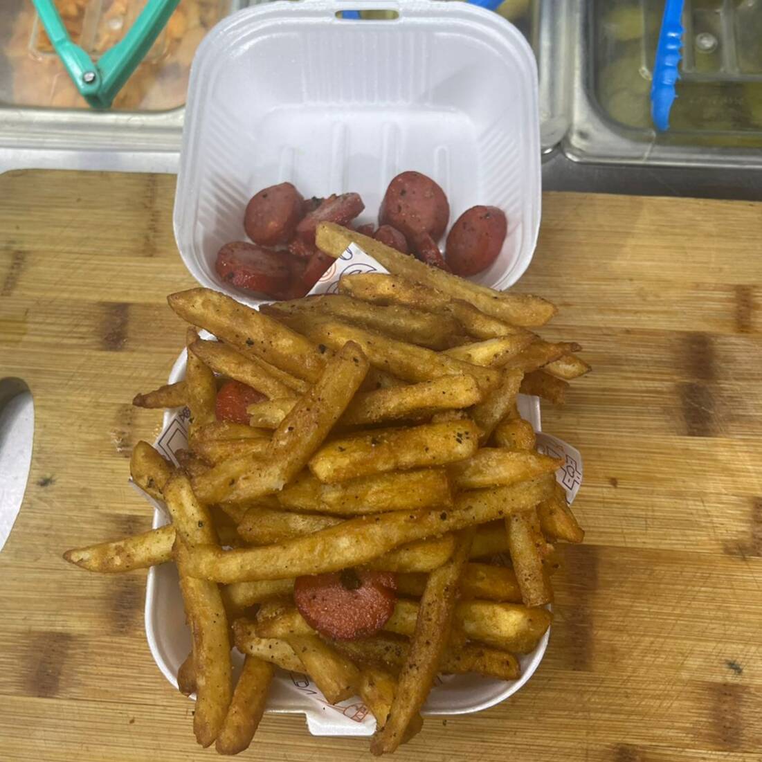 SALCHIPAPAS