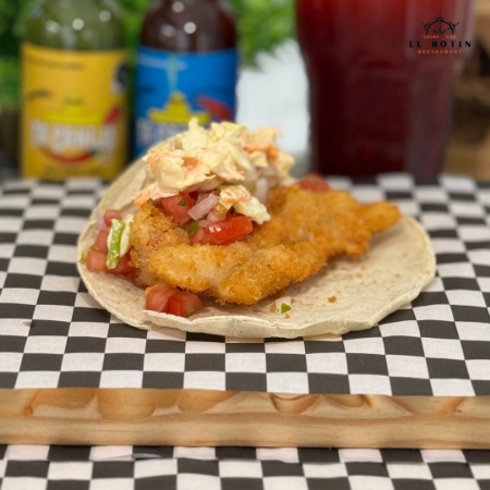 TACO DE SURIMI EMPANIZADO