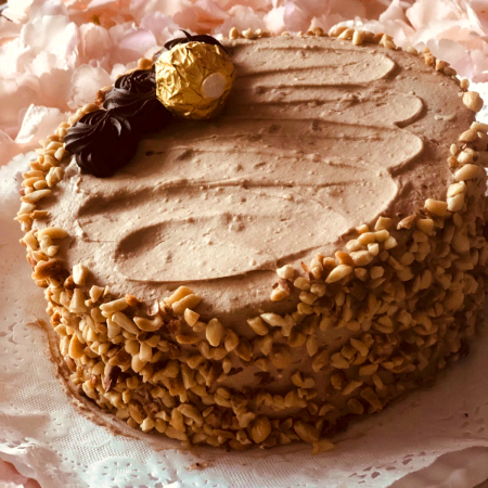 Pastel FERRERO Rocher