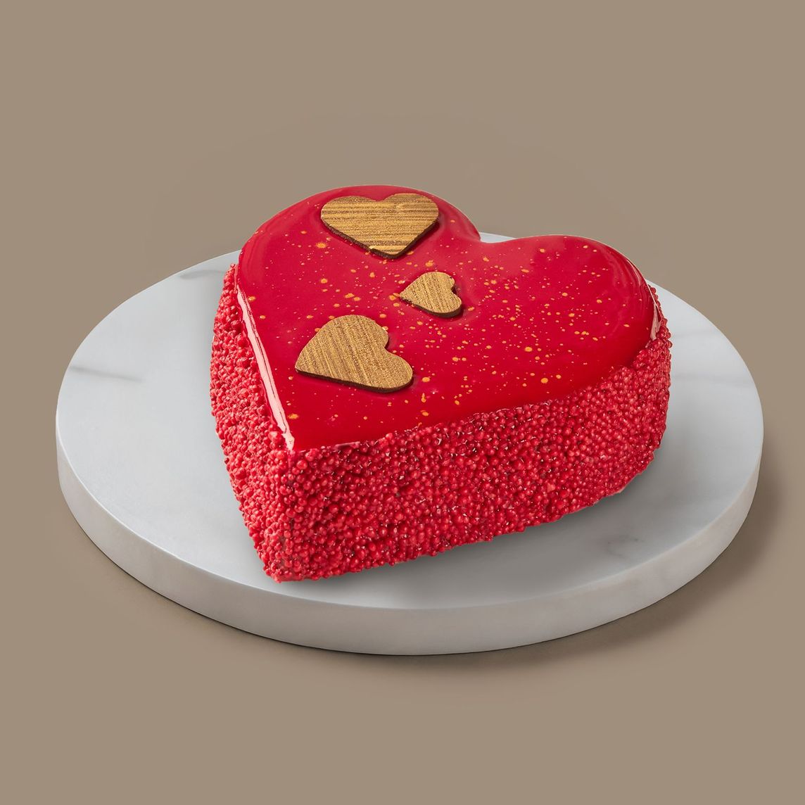 Pastel Corazón Amor Rojo