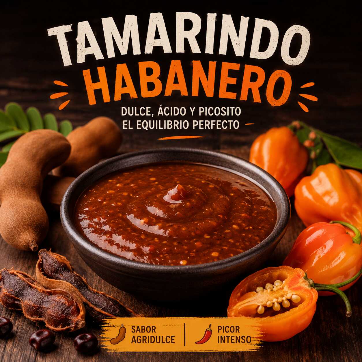 Aderezo Tamarindo Habanero