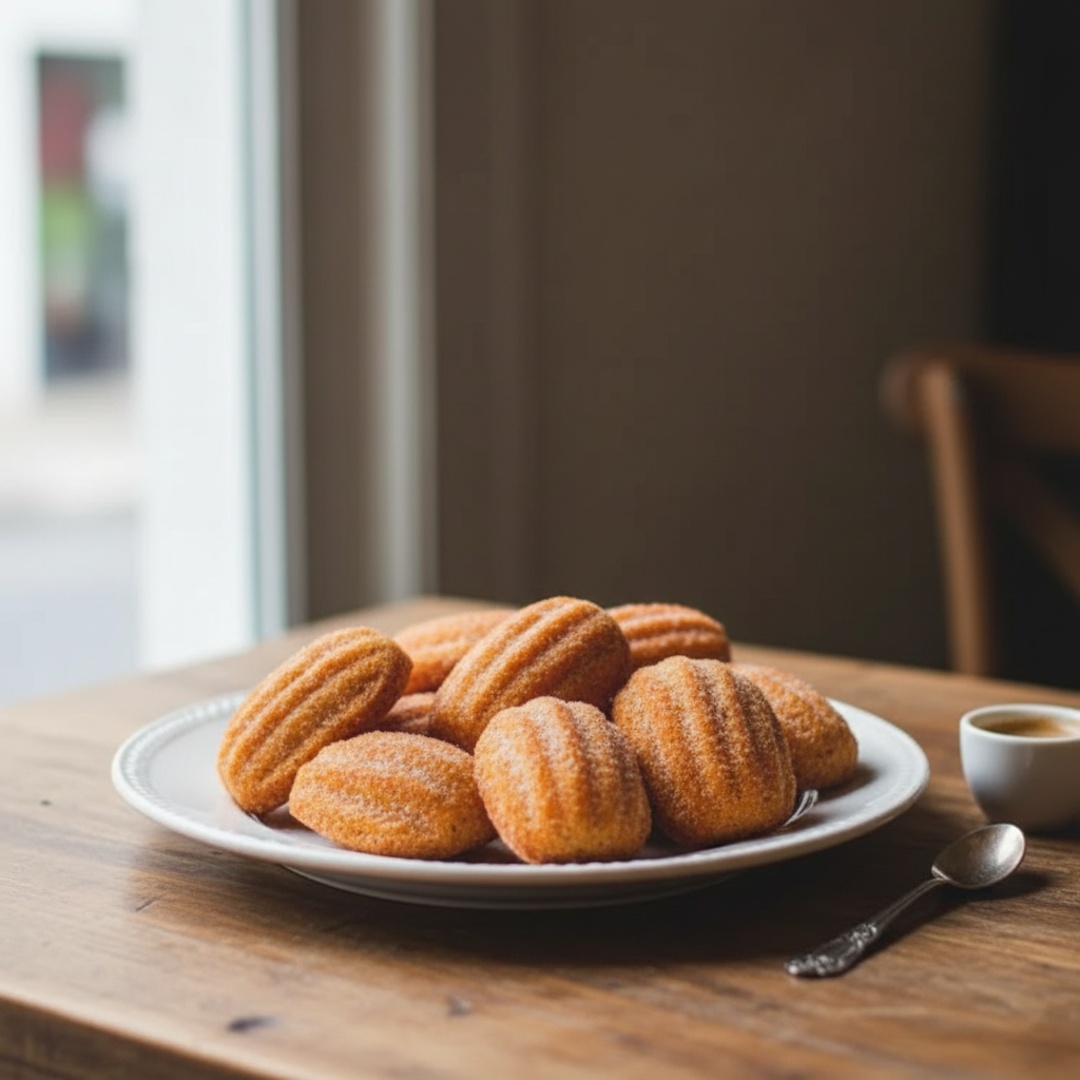 20 unidades de churros recheado com doce de leite.