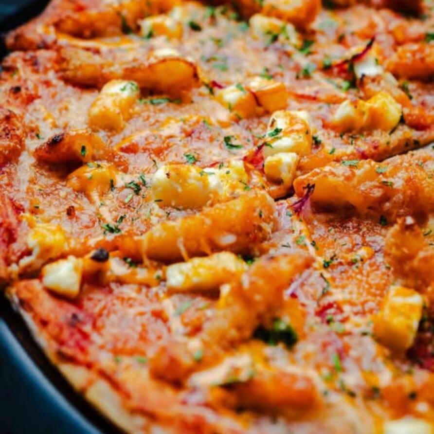 Pizza Camarón 10 pzas