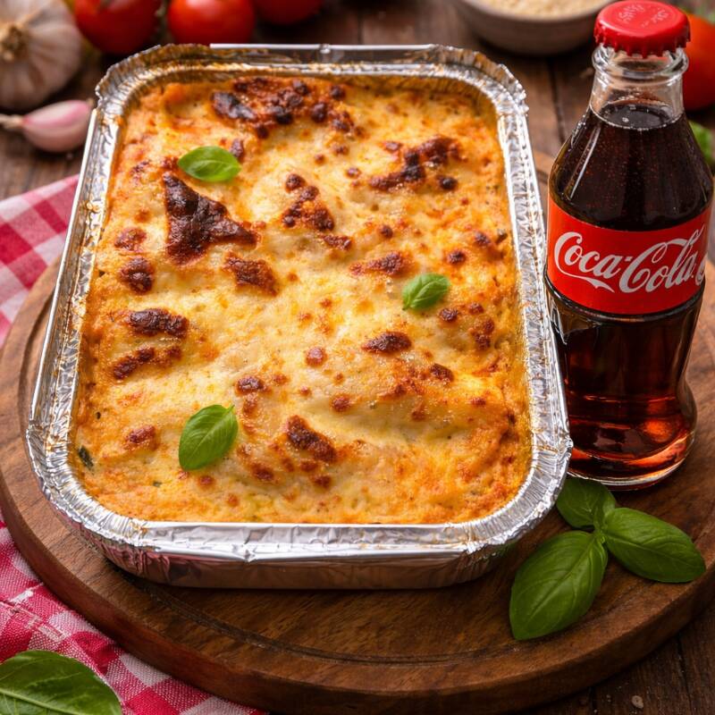 Lasaña De Carne En Combo