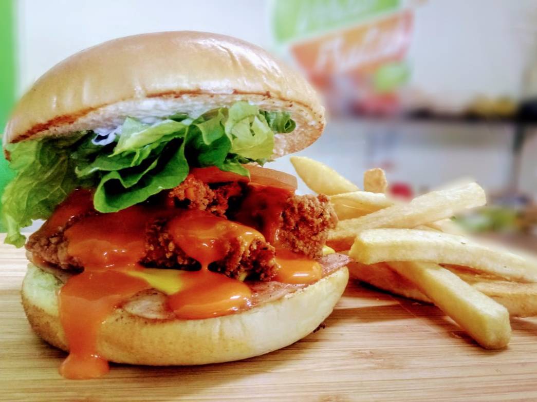 Chicken Tender Burger