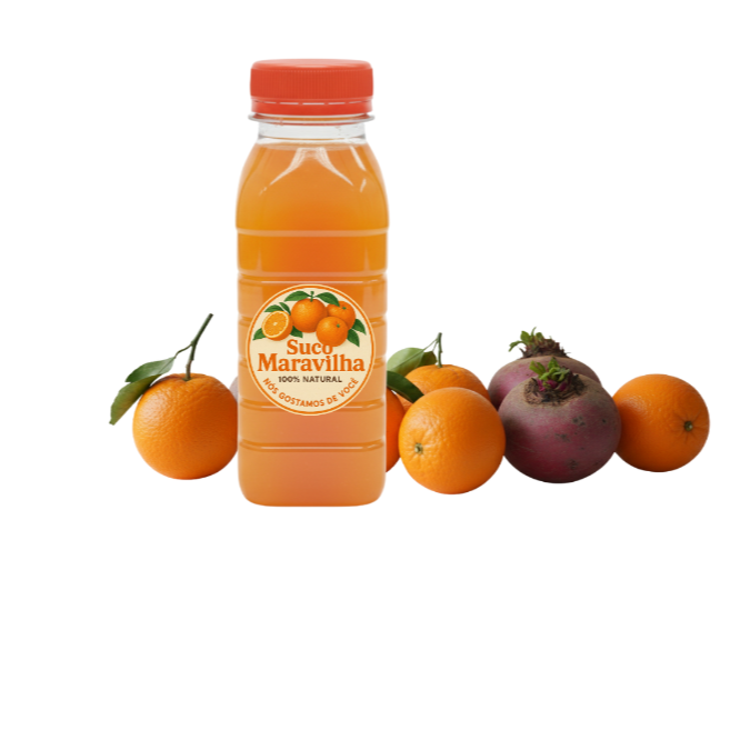 Laranja + Beterraba + Gelo