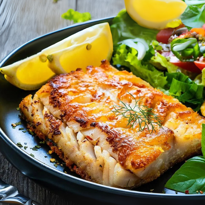 Uma refeição prática e saborosa com filé de merluza grelhado no ponto, acompanhado de arroz branco soltinho, feijão carioca bem temperado, salada fresca. Porção perfeita para quem prefere uma refeição mais leve, mas sem abrir mão do sabor.