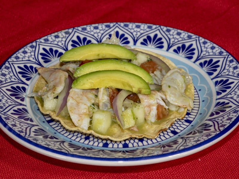 Tostada de Marisco