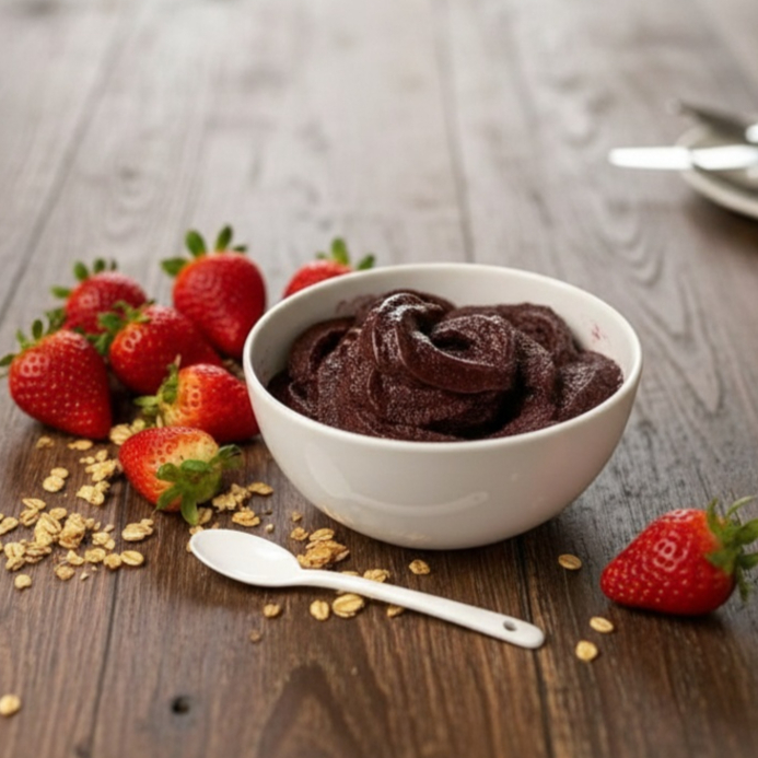 Açai no copo de 440ml com Nutella, Chocopowerball,Confete e chocolate Trento