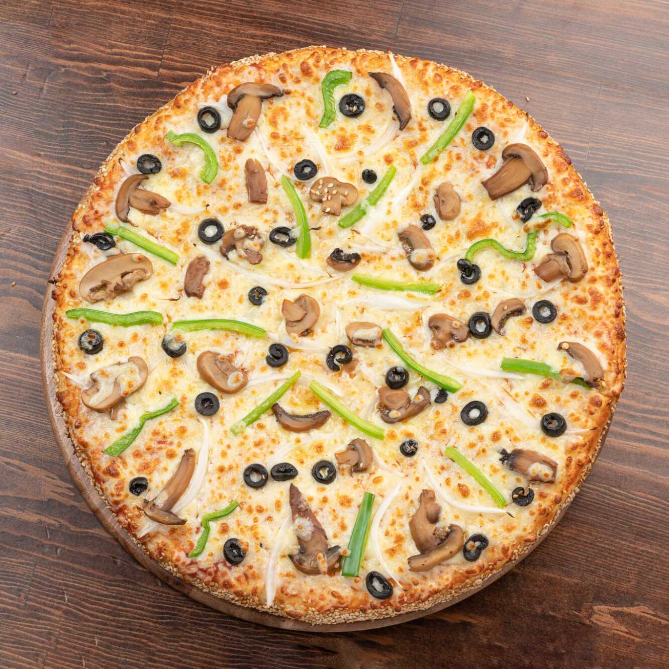 VEGETARIANA (tamaño familiar 8 rebanadas)