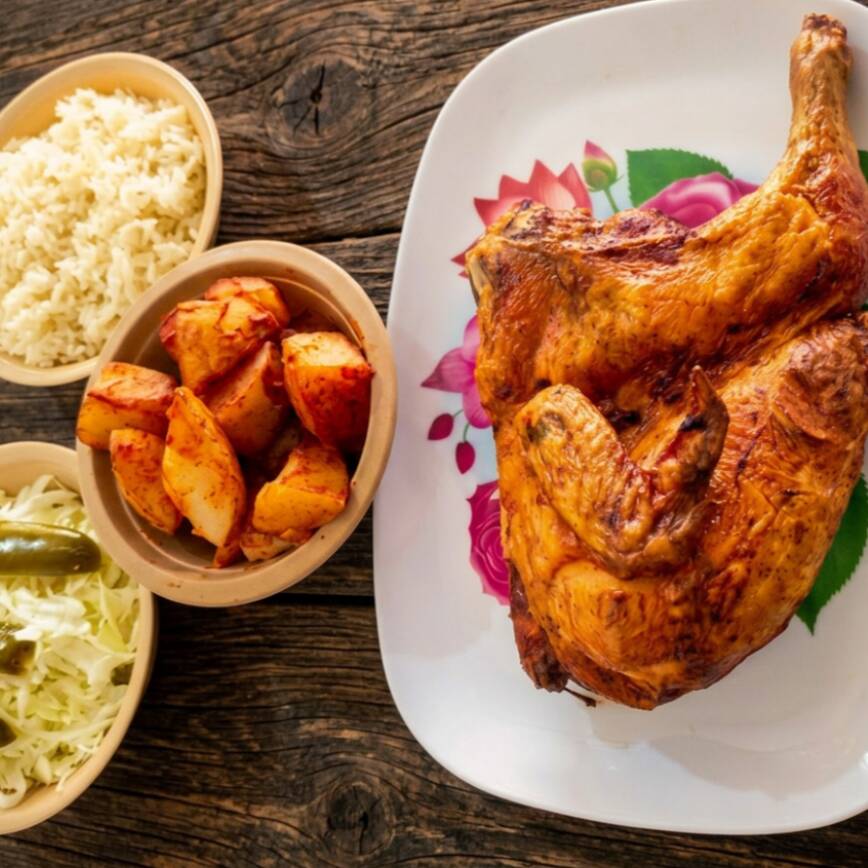 1/2 Pollo Rostizado