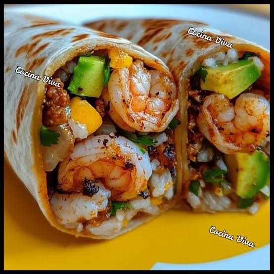 Burrito de camarón