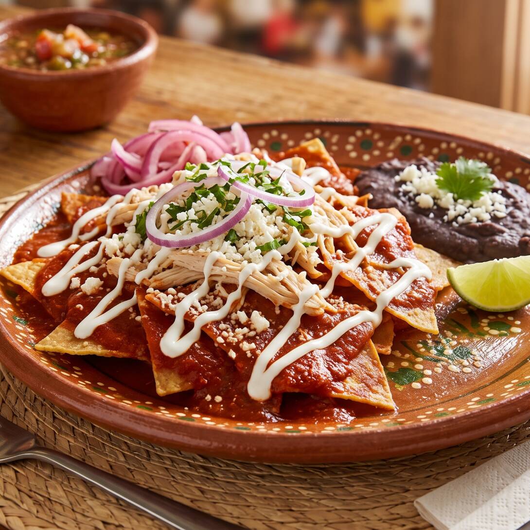 Chilaquiles Rojos