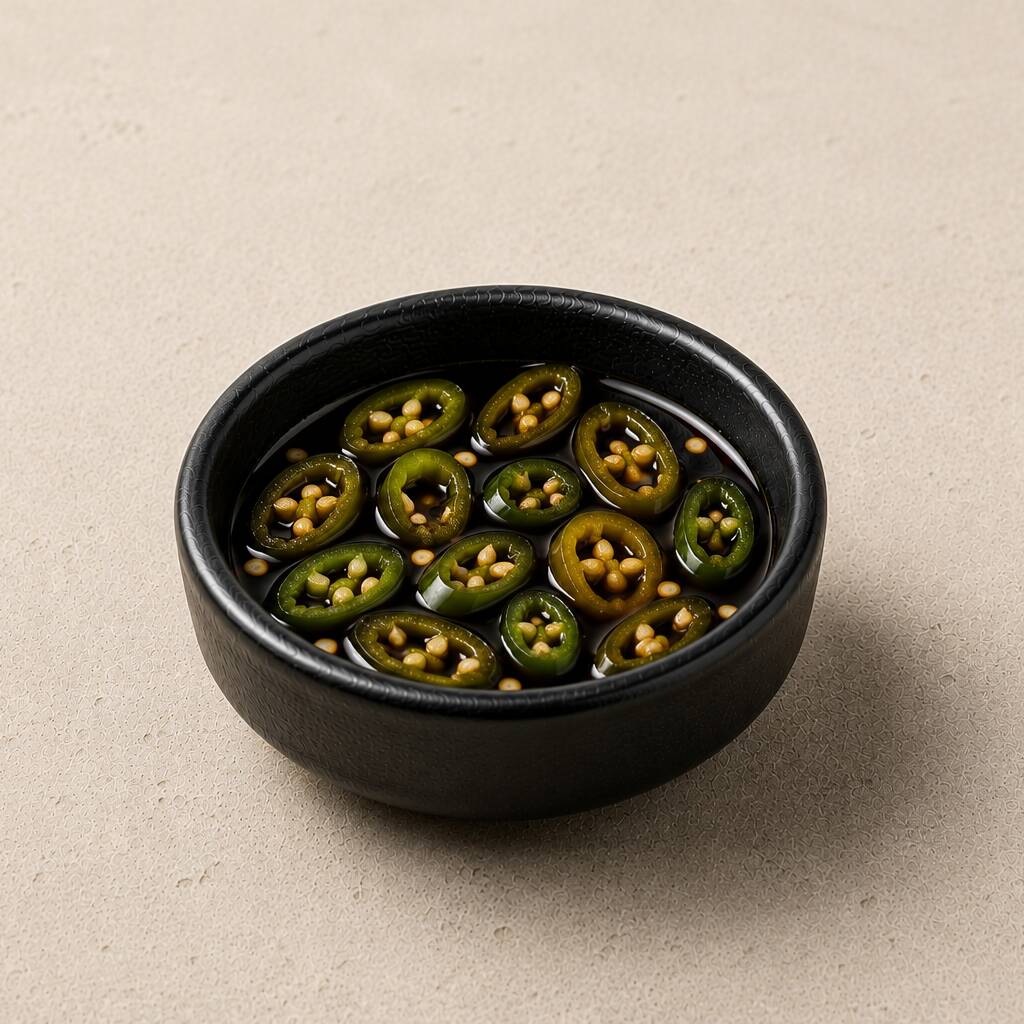 Salsa Soya con Chile Serrano (50ml)