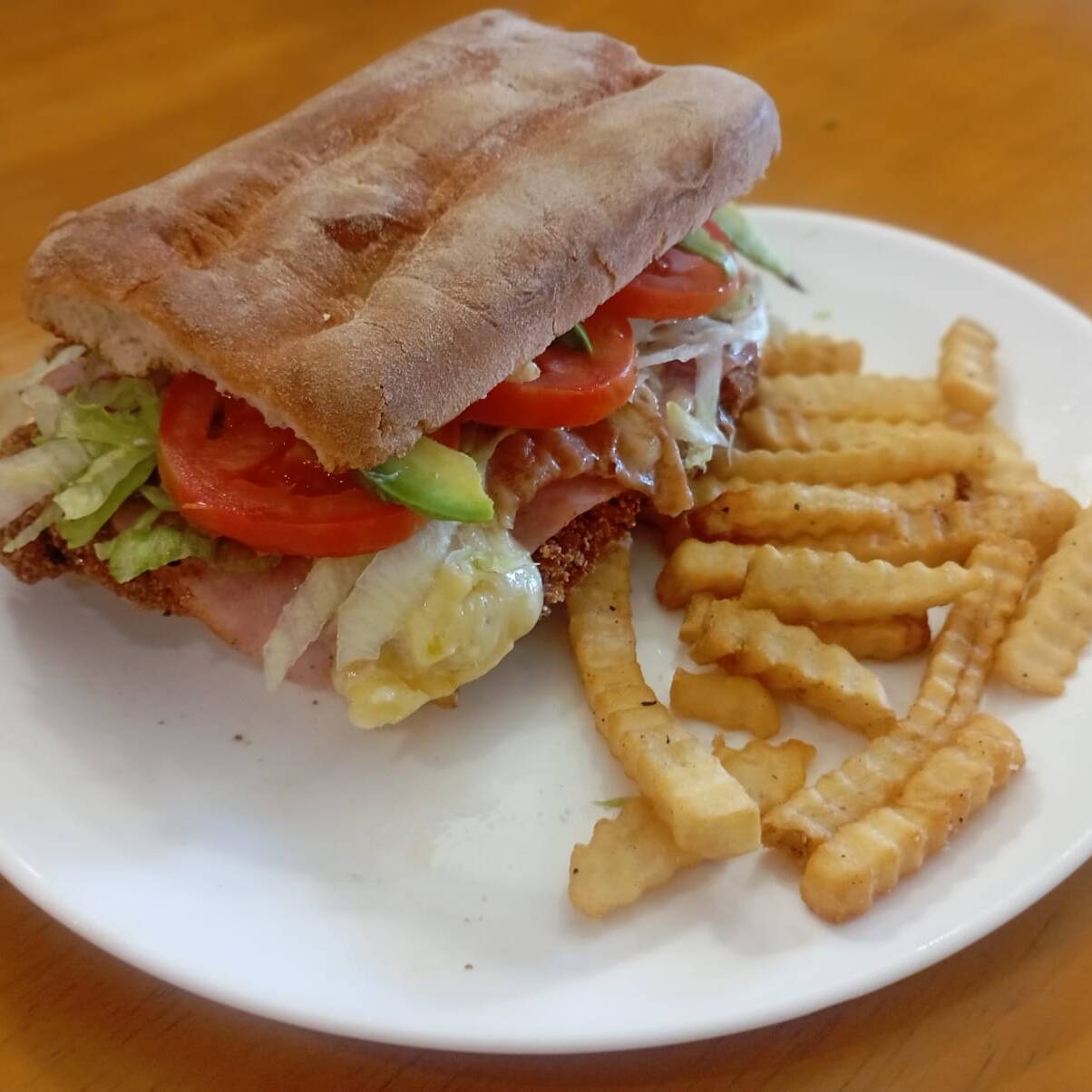 TORTA DE MILANESA EMPANIZADA