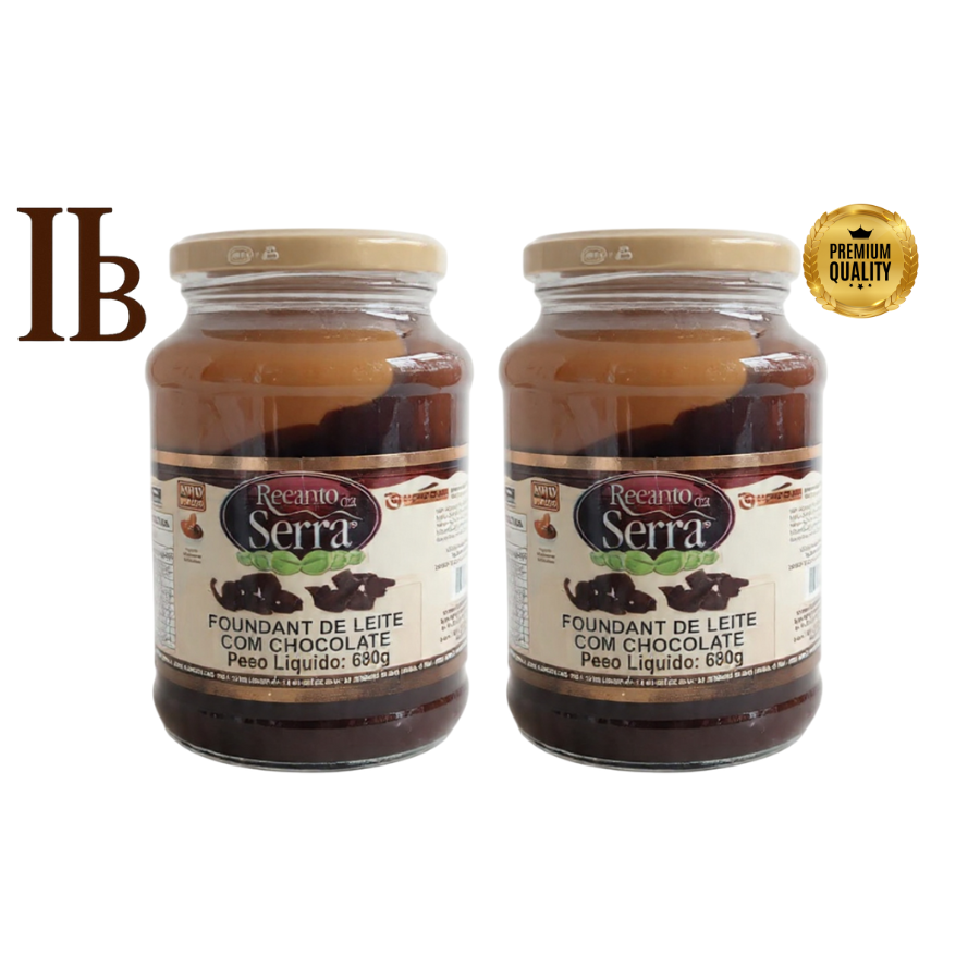 Foundant de Leite Com Chocolate