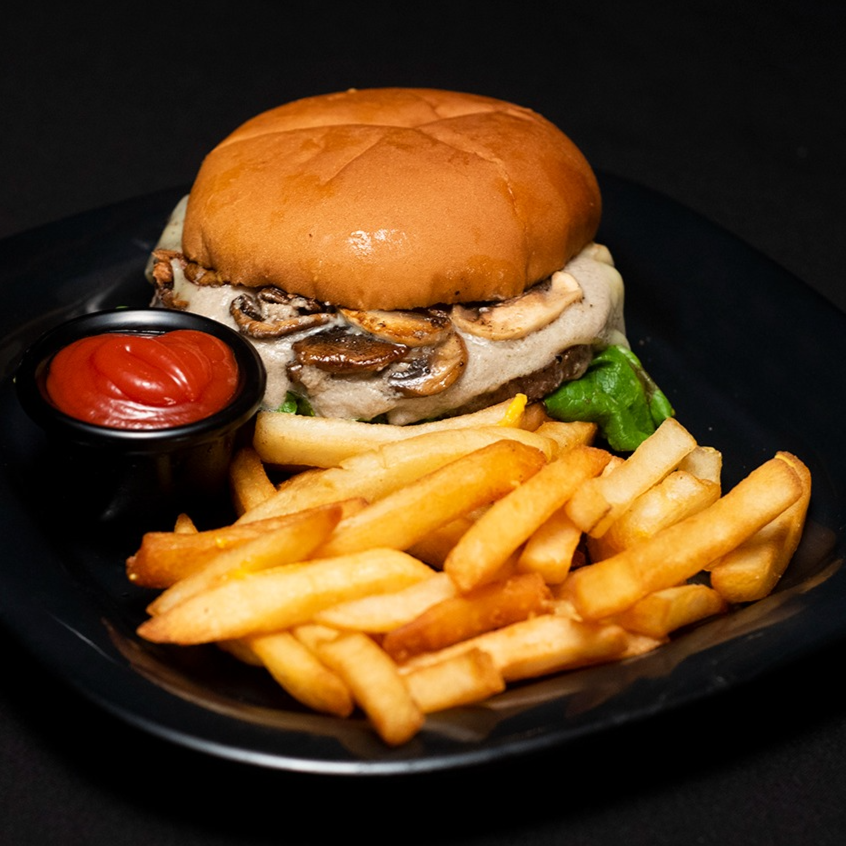 Burger Mushroom