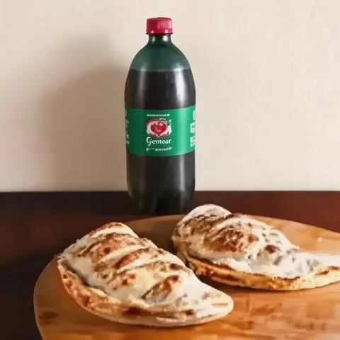Desfrute de dois calzones de calabresa com queijo, acompanhados de um refrescante guaraná Antarctica grátis. Uma combinação deliciosa que vai agradar seu paladar!