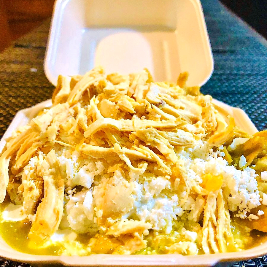Enchiladas Verdes