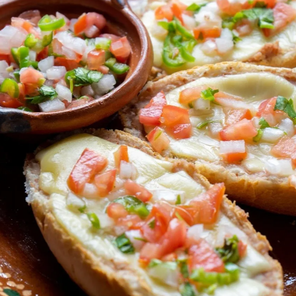 Molletes.