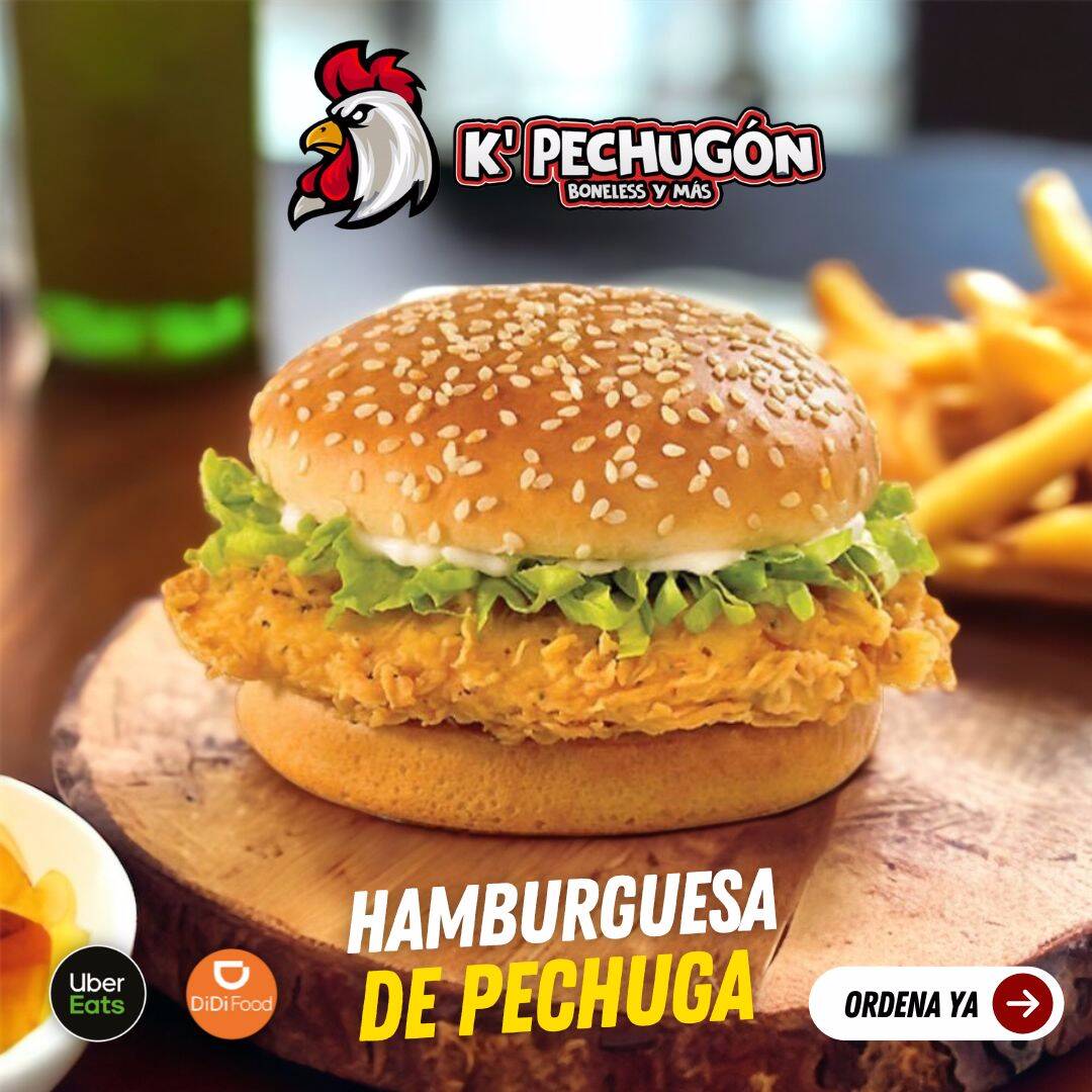 Hamburguesa de Pollo