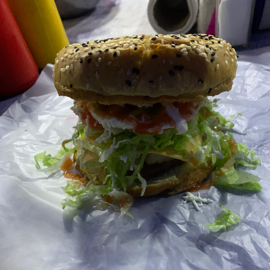 Hamburguesa con Queso Americano