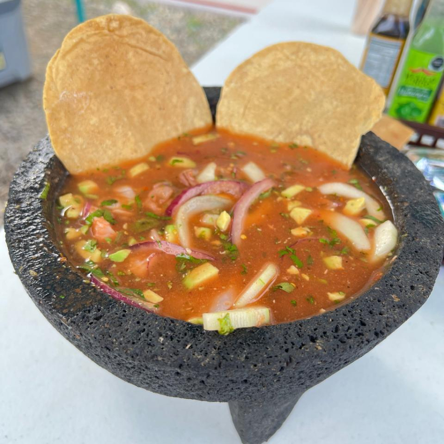 Aguachile de camarón