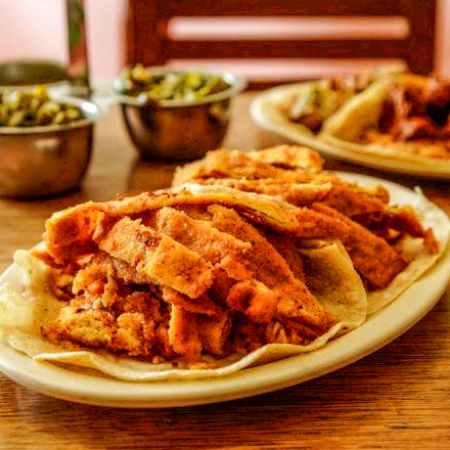 🐥 2 TACOS DE MILANESA DE POLLO