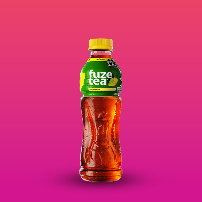 Té Negro Fuze Tea Sabor Limón 600 ml.