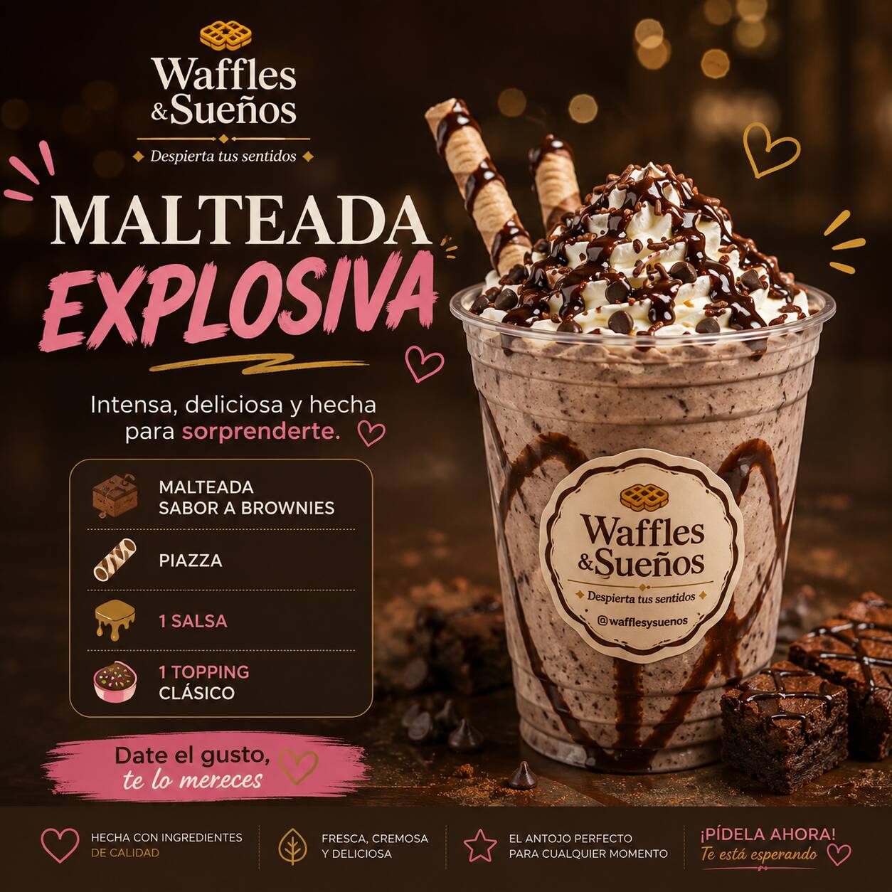 MALTEADA EXPLOSIVA