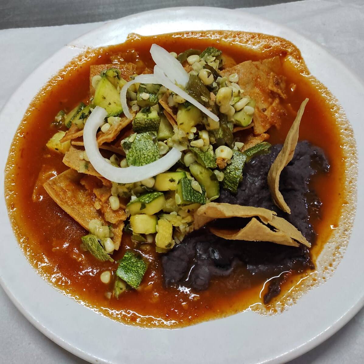 Chilaquiles Veganos