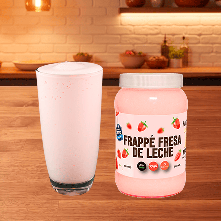 Frappe Fresa de Leche 500 ml